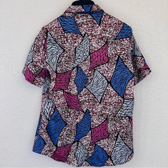 Kookai Short Sleeve Floral Colored Shirt - Picture 3 of 3